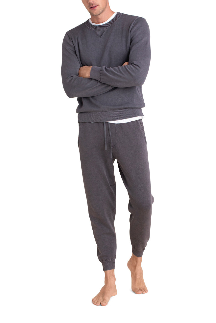 Mens | SunBleached Pullover - I | Faded Black