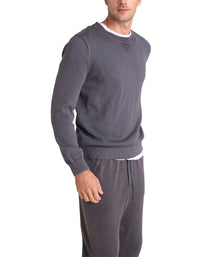 Mens | SunBleached Pullover - I | Faded Black