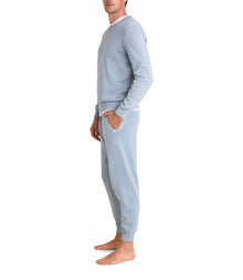 Mens | SunBleached Pullover | Washed Denim
