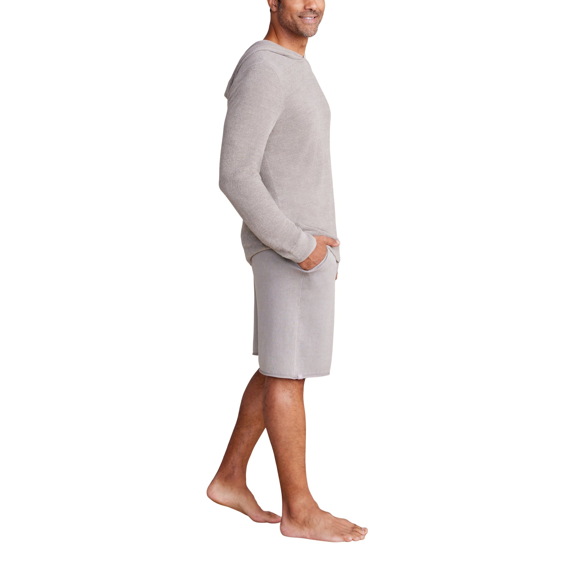 Mens | SunBleached Rolled Edge Shorts | Beach Rock