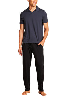 Mens | Malibu Collection ButterChic Lite Polo | Indigo