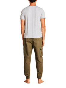 Mens | Malibu Collection Lightweight Jersey Graphic Tee | Heather Gray