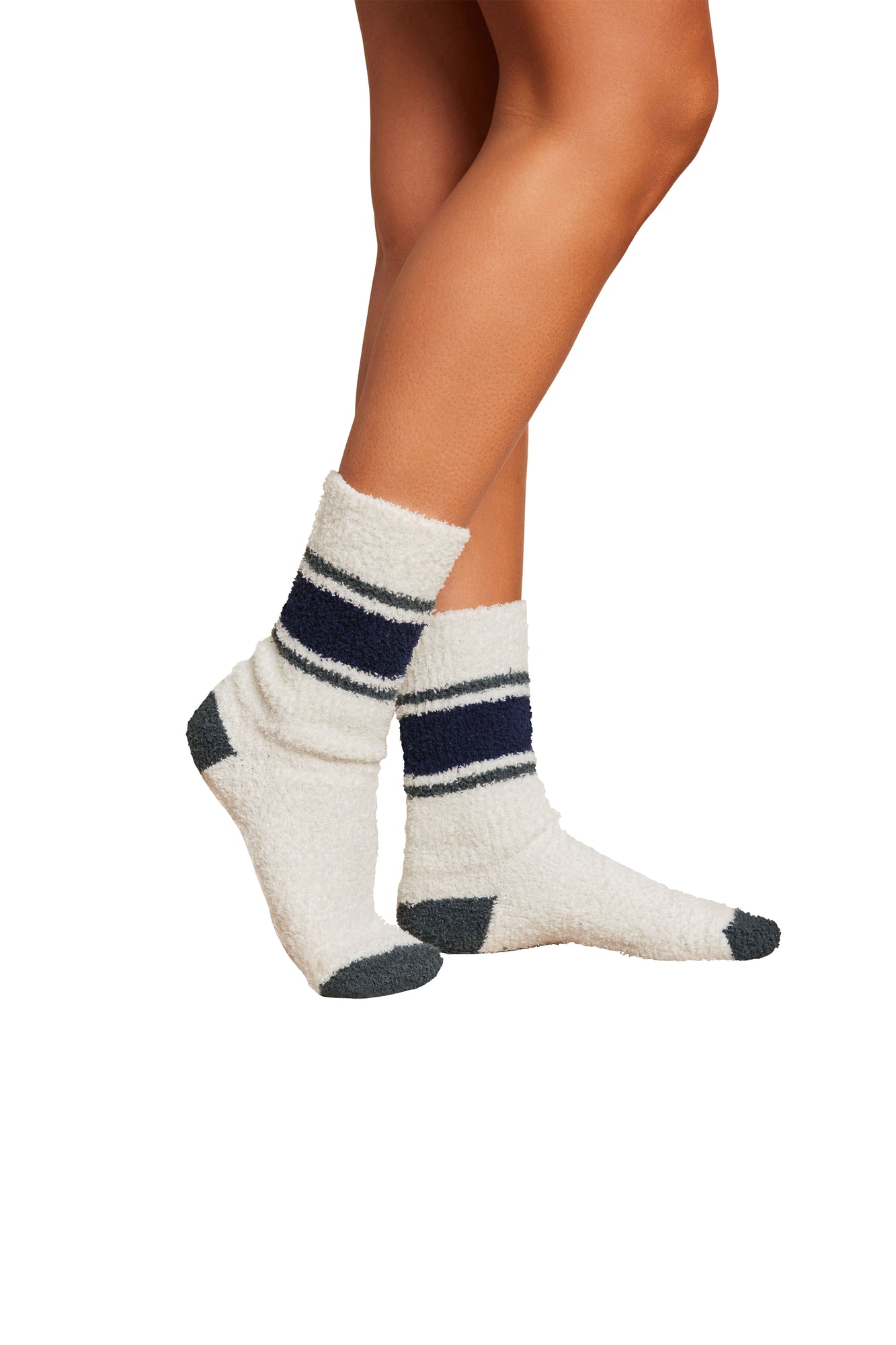 Unisex | CozyChic Multi Color Tube Socks | Marine Multi