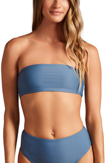 Womens | Bandeau Top | Blue Bay