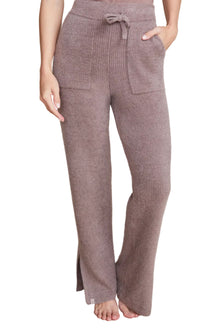 Womens | Cozychic Lite Pinched Seam Slit Pant | Driftwood