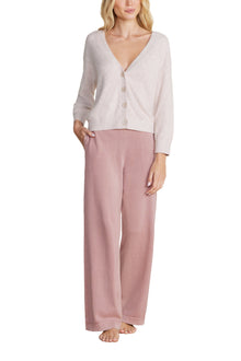 Womens | CozyChic Lite Diamond Pointelle Cardigan | Chai