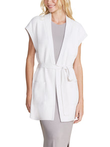 Womens | CozyChic Ultra Lite Waist Tie Vest | Sand Dune