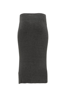 Womens | CozyChic Ultra Lite Ribbed Midi Skirt | Carbon