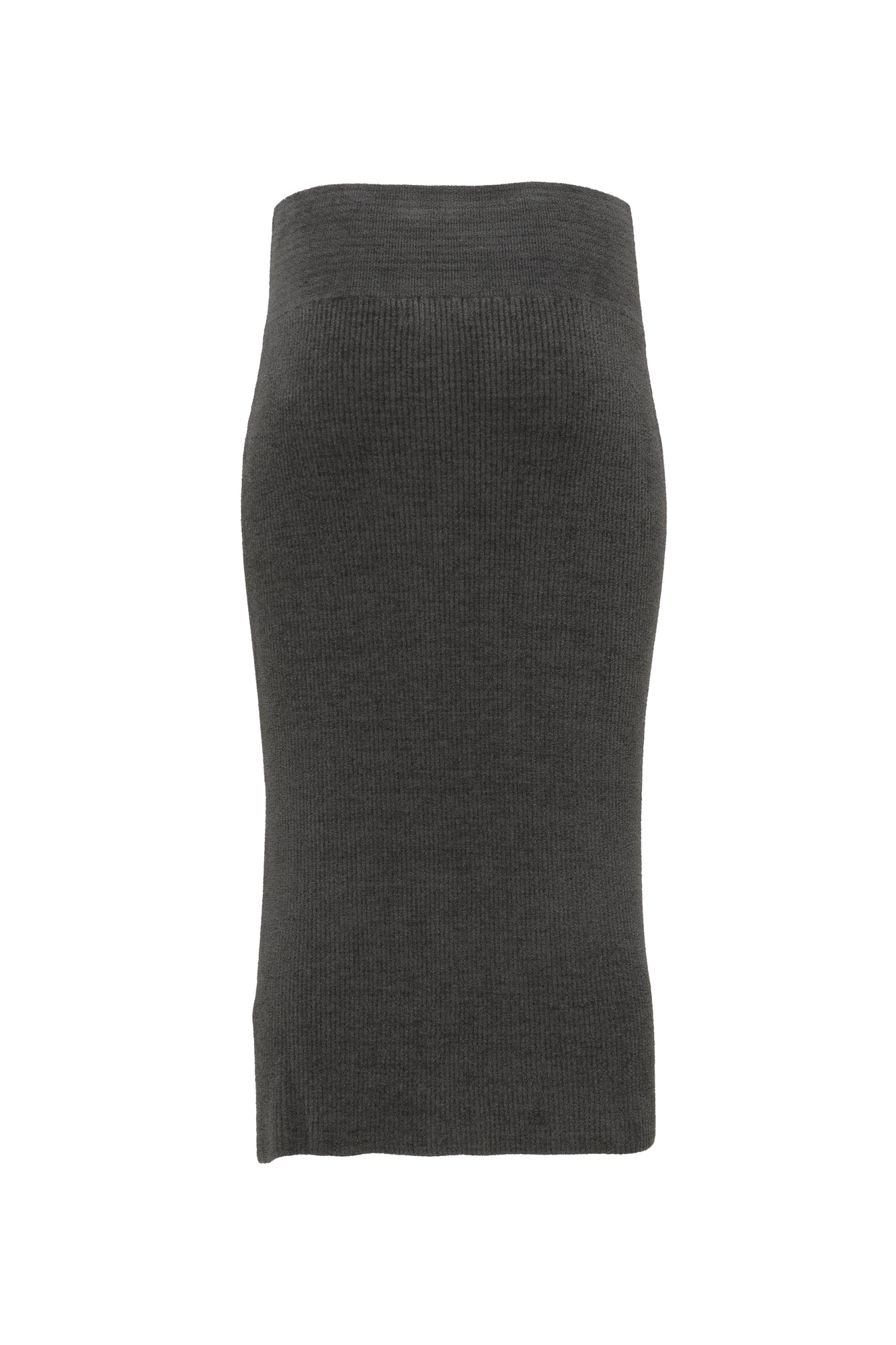 Womens | CozyChic Ultra Lite Ribbed Midi Skirt | Carbon