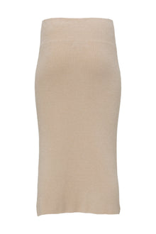 Womens | Cozychic Ultra Lite Ribbed Midi Skirt | Stone