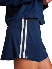 Womens | Malibu Collection ButterChic Tennis Skirt | Marine/Pearl