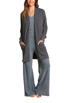 Womens | Luxeblend Waffle Knit Cardigan | Anchor