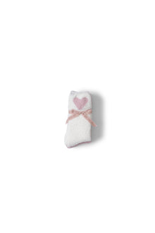 Youth | CozyChic Heart Sock Set | Pink Peonie/Pearl