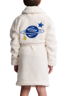 Youth | Brushed CozyChic Embroidered Planet Robe | Cream