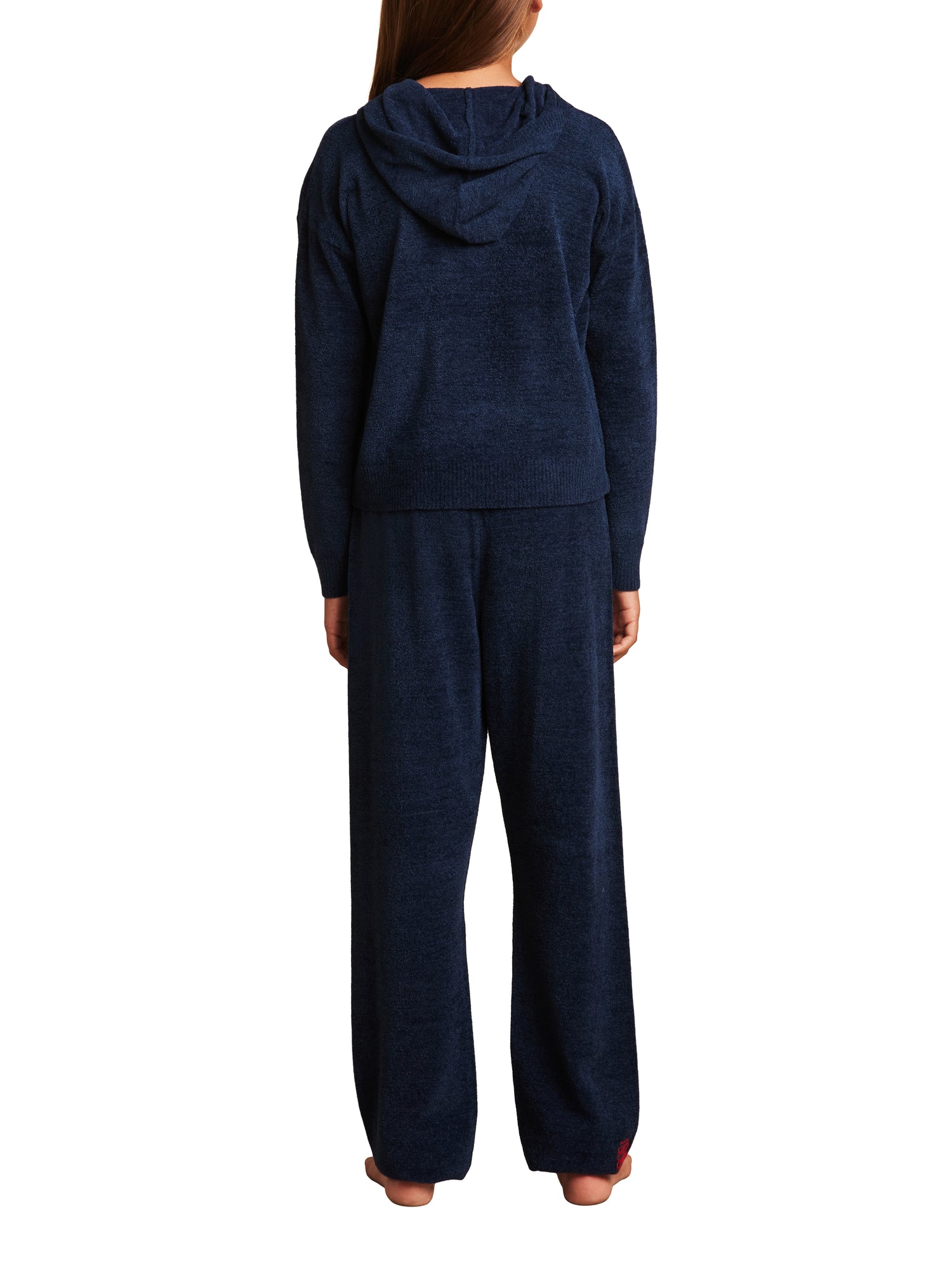 Youth | CozyChic Ultra Lite Embroidered Heart Pant | Marine/Scarlet