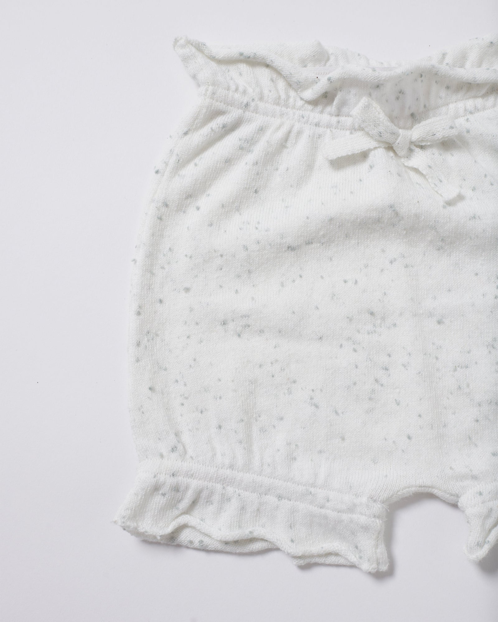 Bloomers Ruffles - Ribbed | Seashell