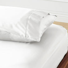 Signature Bamboo Fitted Sheet, King | Cloud White