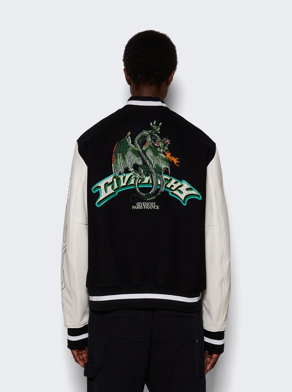 Men | Givenchy | Varsity Jacket & Black & White