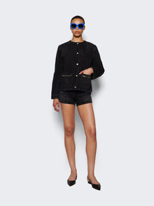 Givenchy | Collarless Chain Jacket | Black