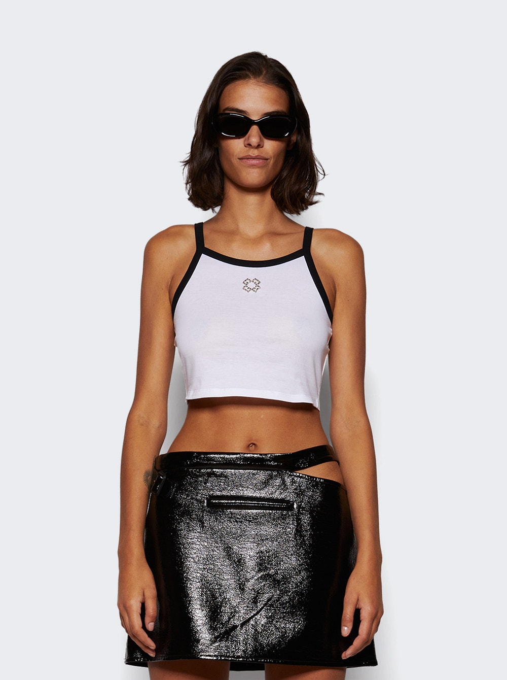 Women | Givenchy | Cropped Tank Top White