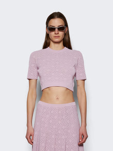 Women | Givenchy | Cropped Short Sleeves Sweater | Parma