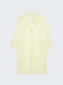 Women | Givenchy | Silk Satin Duchesse Coat Butter | Beige
