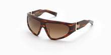 Unisex | B - Escape Sunglass | Brown Swirl - White Gold | Dark Brown Gradient