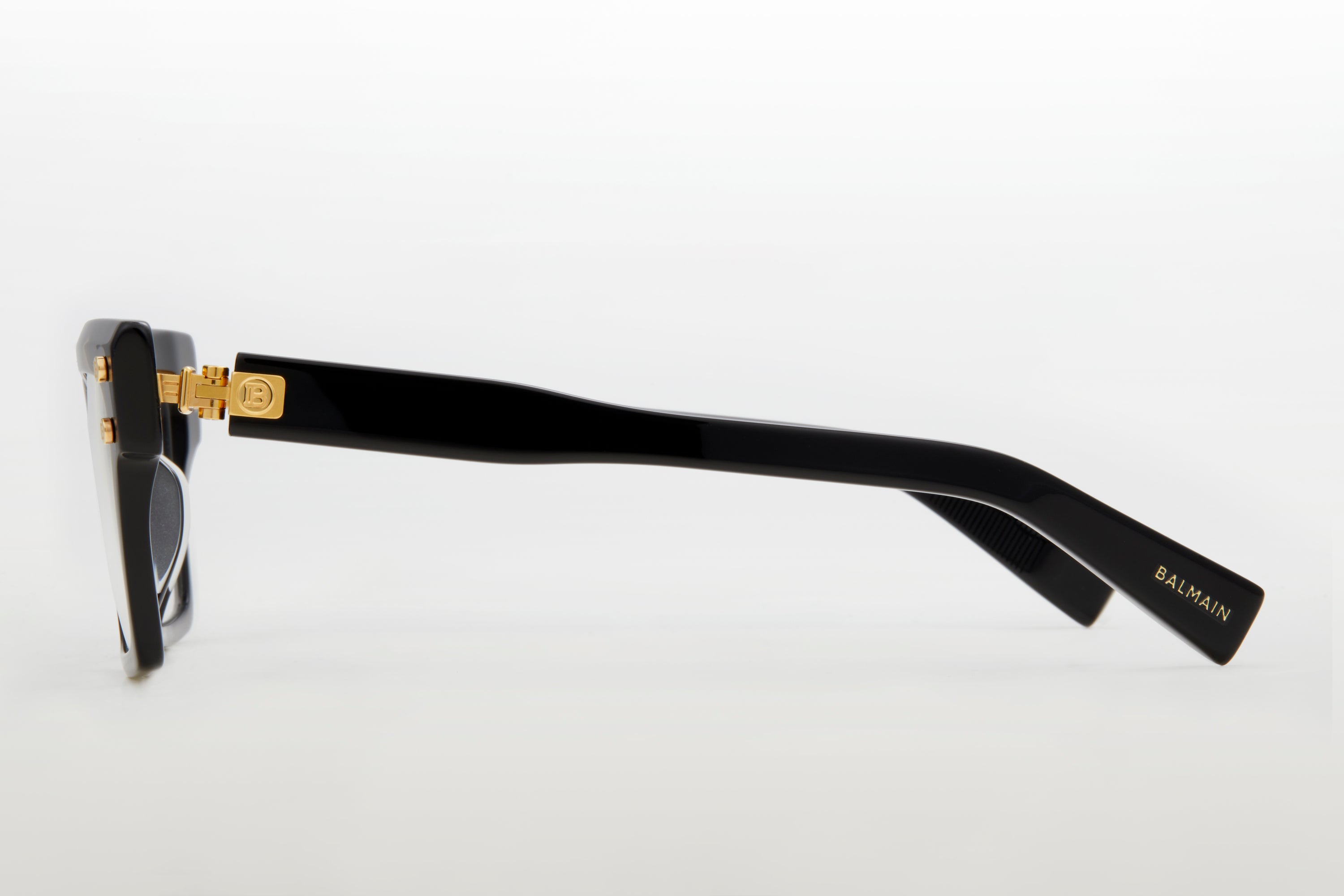 Unisex | B - V Optical | Black - Gold | Clear