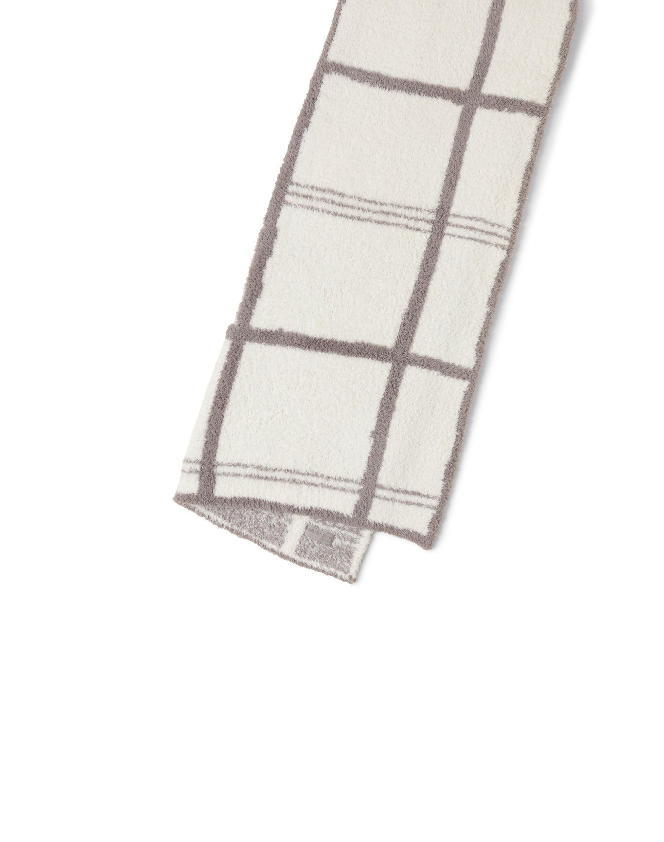 Baby | CozychicGrid Plaid Stroller Blanket 30" X 40" | Cream-Beach Rock