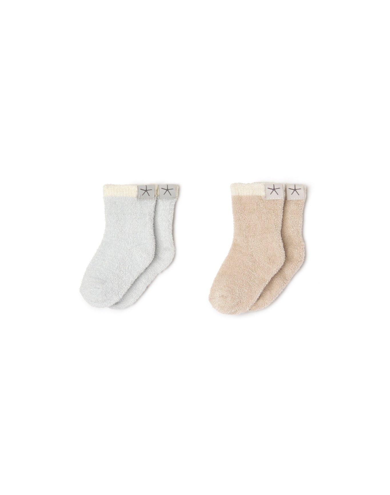 Baby | Cozychic Ultra Lite Bee Sock Set | Stone-Blue