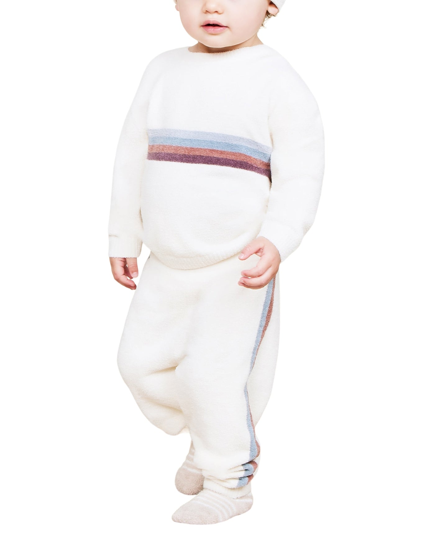 Baby | Cozychic Ultra Lite Multi Stripe Set | Cream Multi