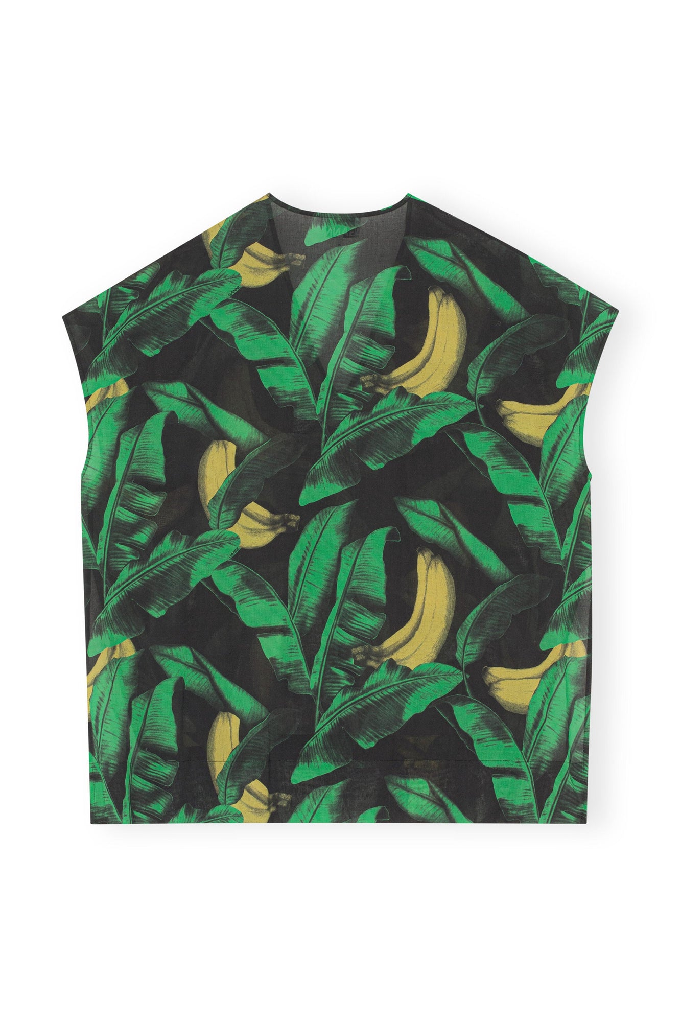 Beach Kaftan | Banana Tree Black