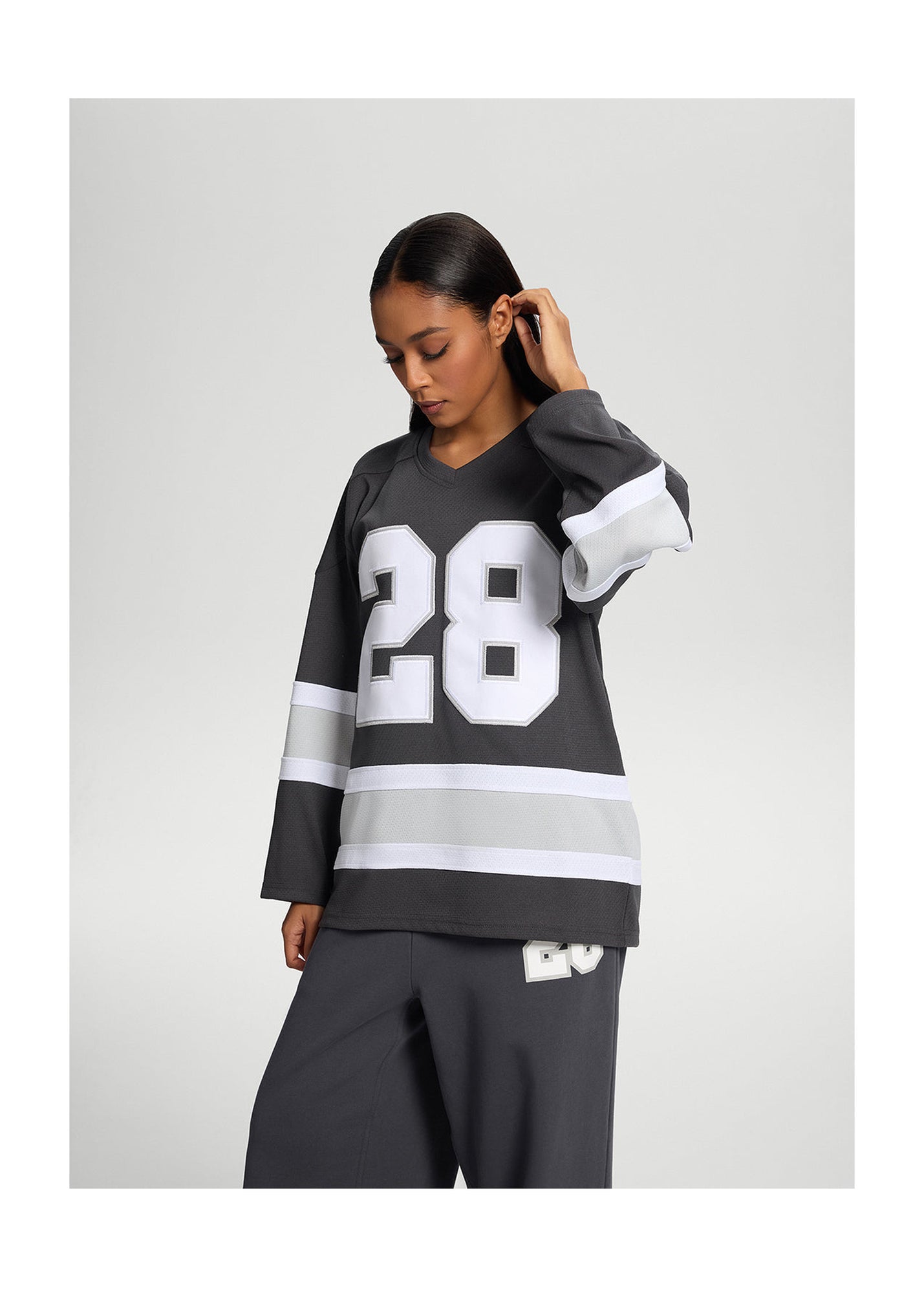 Better League Hockey Jersey | Charcoal