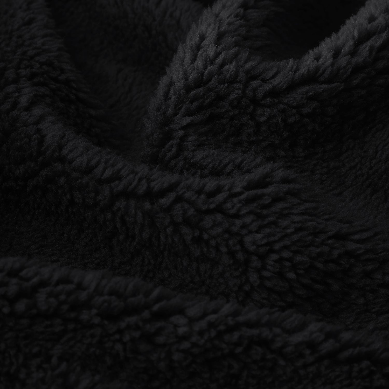 Sherpa Fleece Lounge Crew | Black