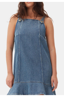 Blue Denim Mini Dress | Tint Wash