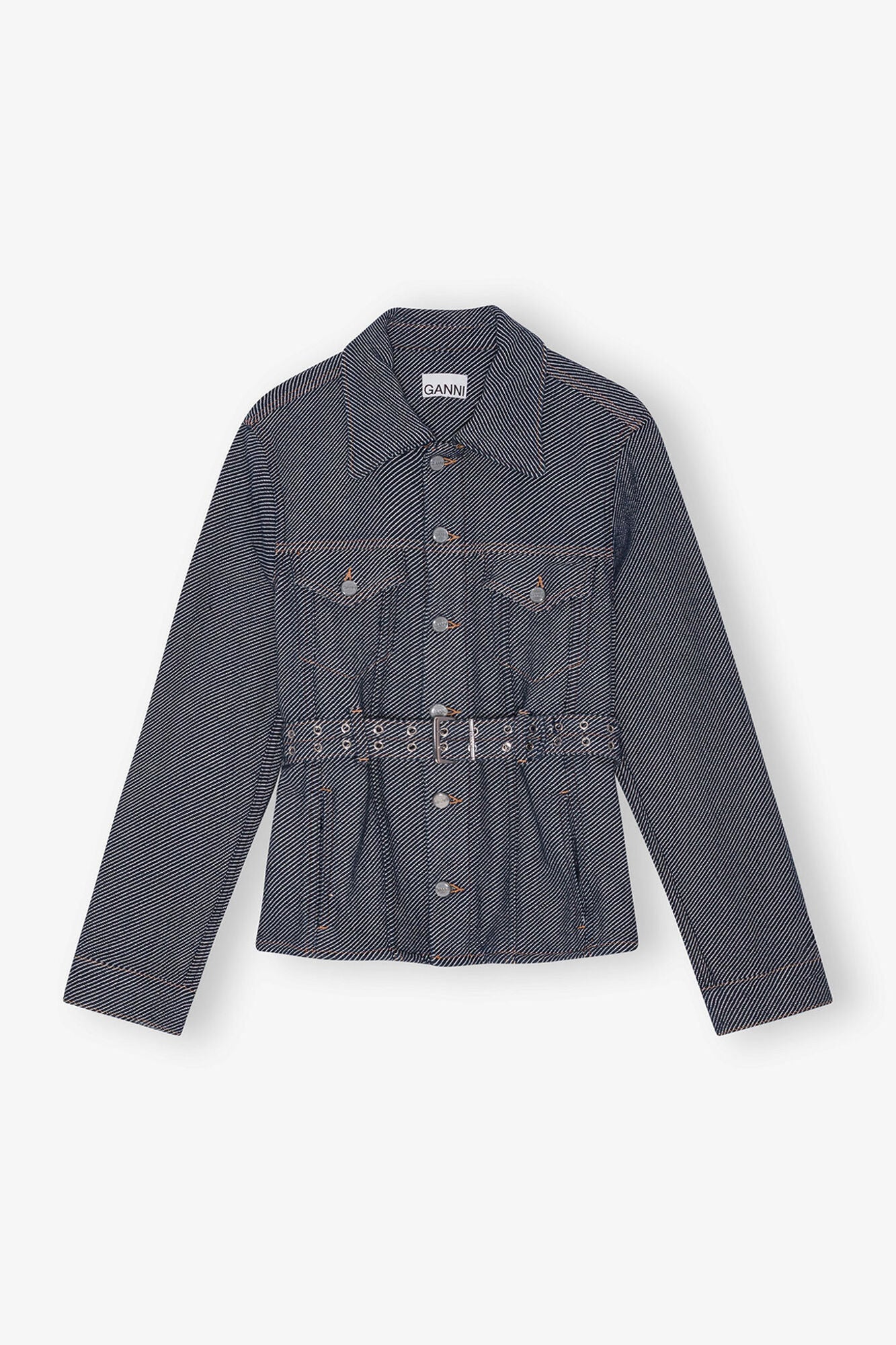Blue Twill Denim Jacket | Rinse