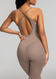 Contrology Crossback Bodysuit | Cocoa