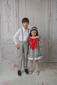 Boy | George Tartan Print Top and Pants Set