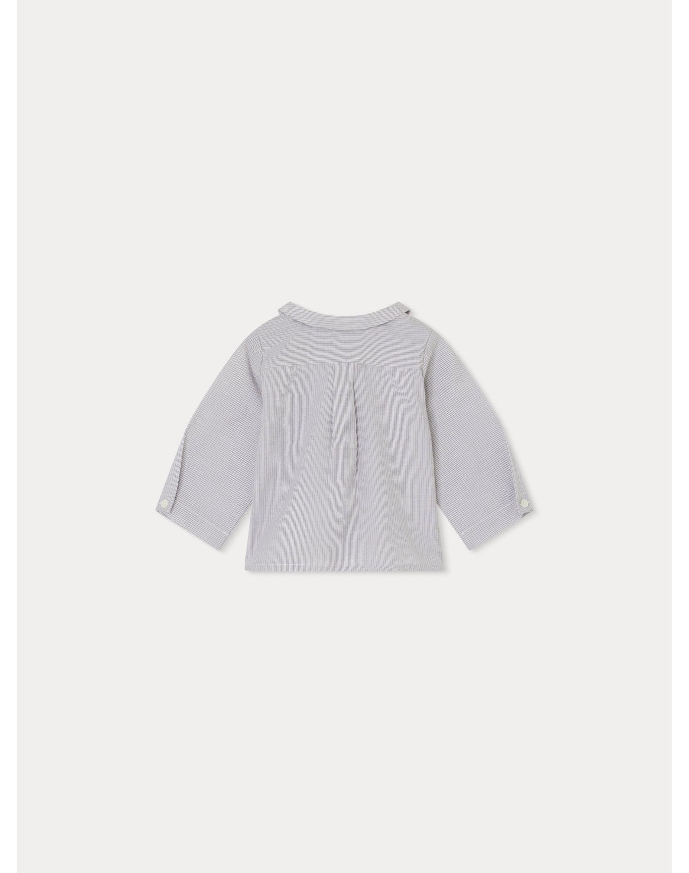 Boys | Boubou Shirt Stripes | Grey