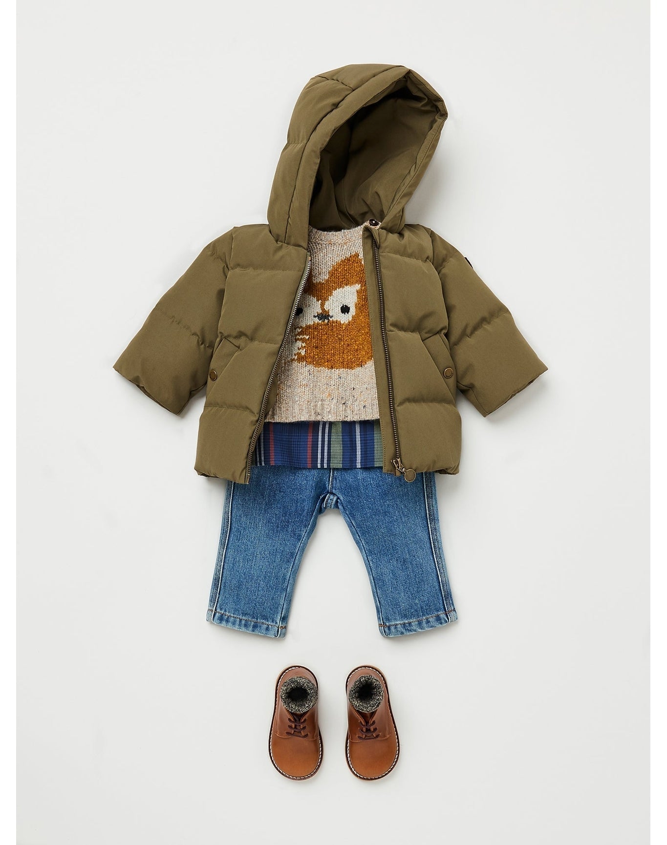 Boys | Bozen Down Jacket | Khaki