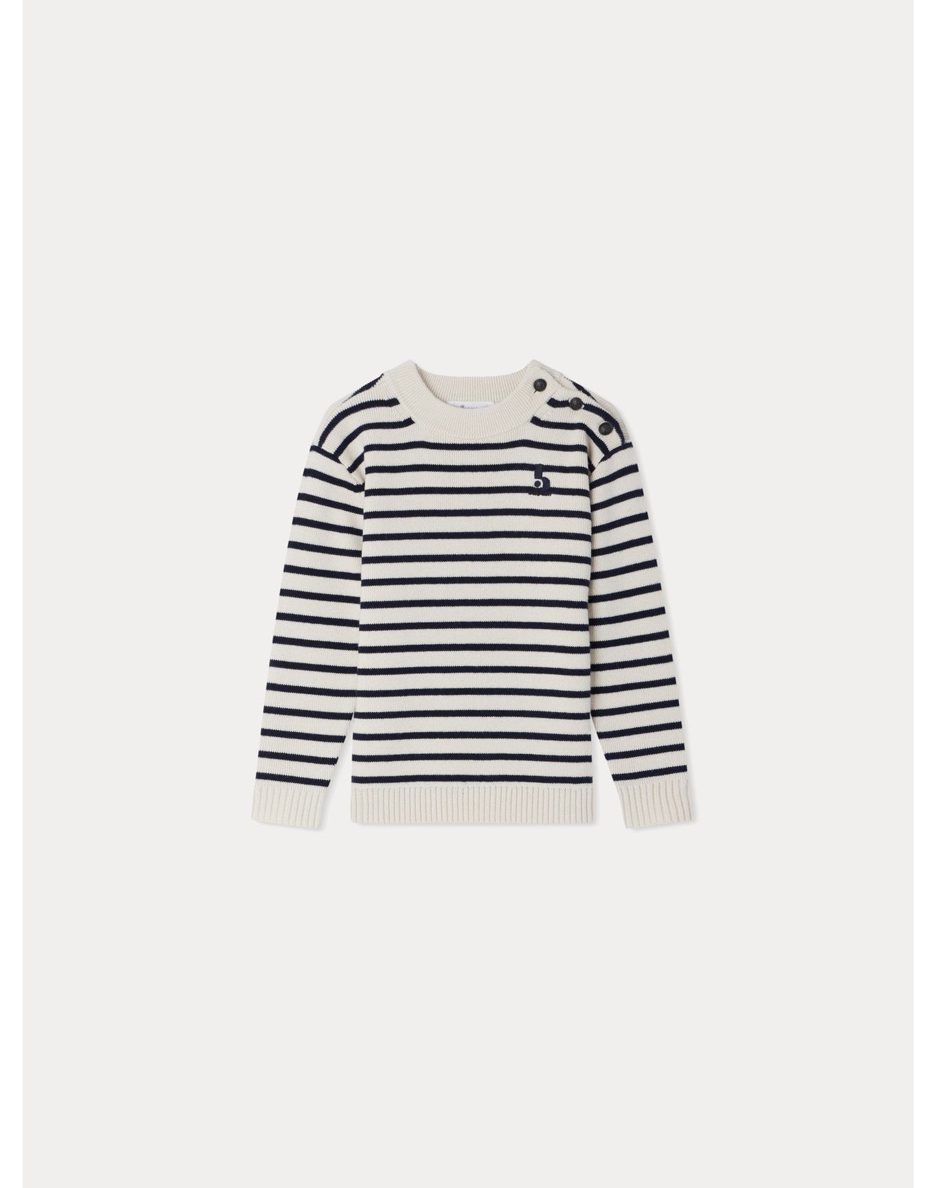 Boys | Dantes Sweater Stripes | Navy