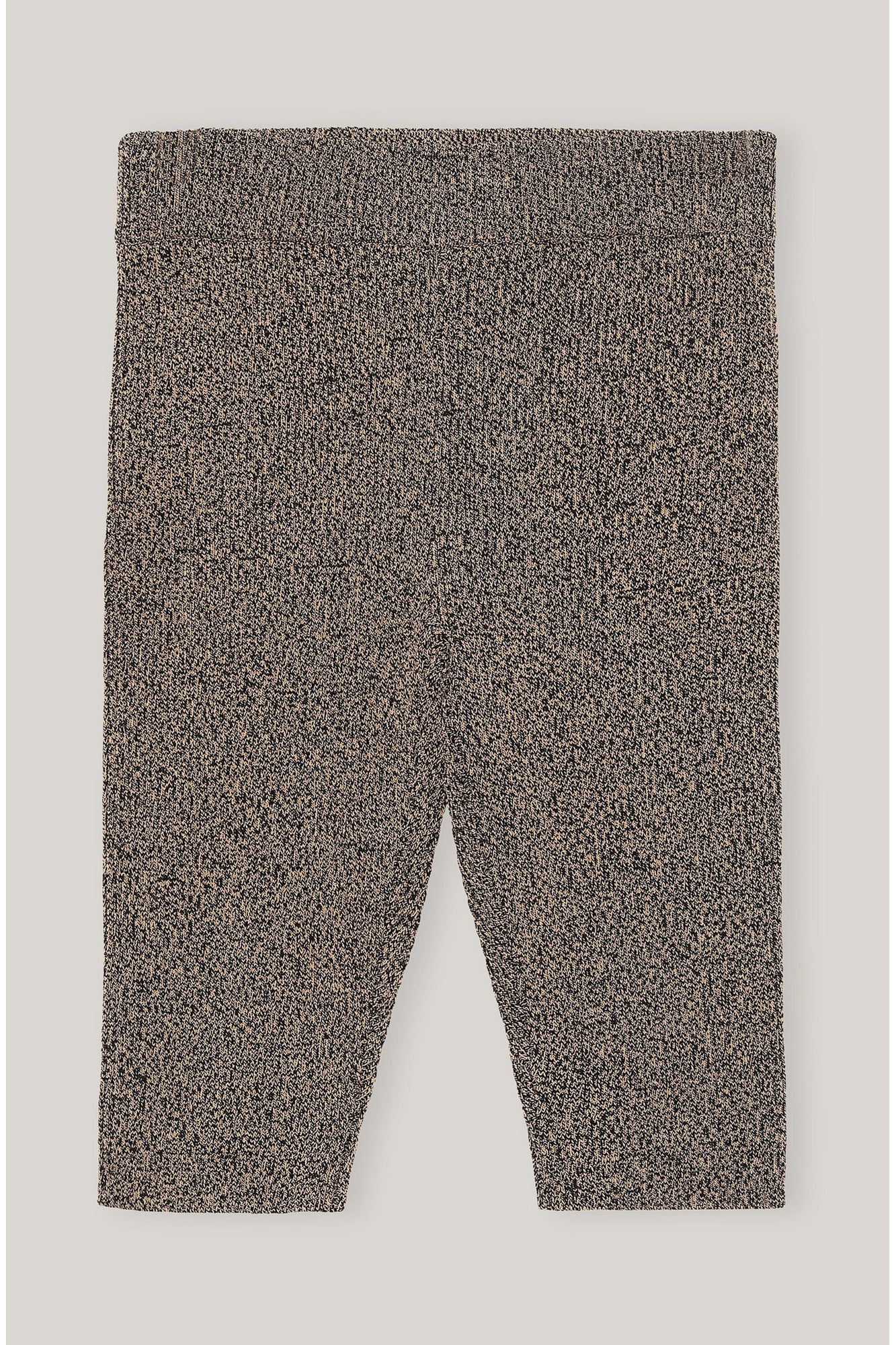 Brown Melange Knit Leggings | Fossil