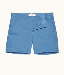 Bulldog Cotton Mid-Length Garment-Dye Shorts | Tidal