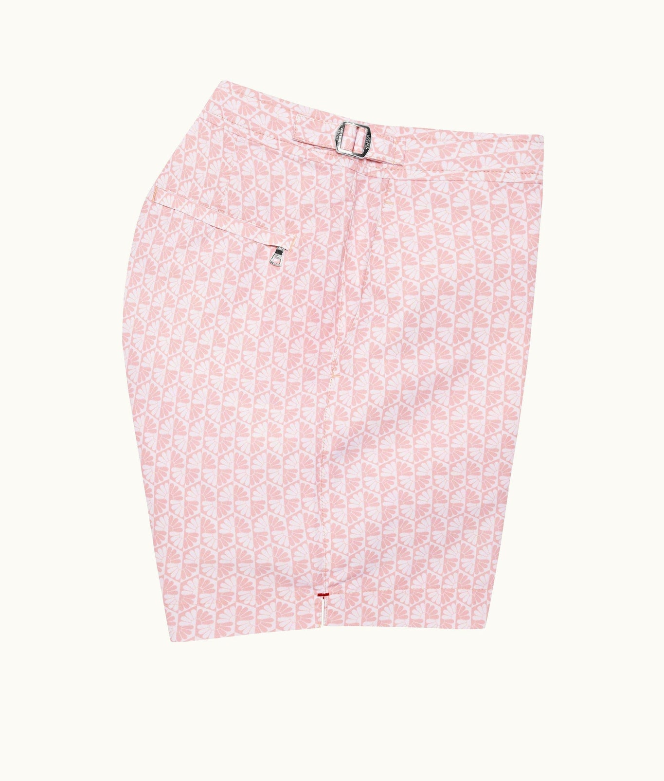Bulldog Otaru Mid-Length Swim Shorts | Pink/White