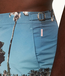 Bulldog Photographic Print Mid-Length Swim Shorts | Beverly Hills