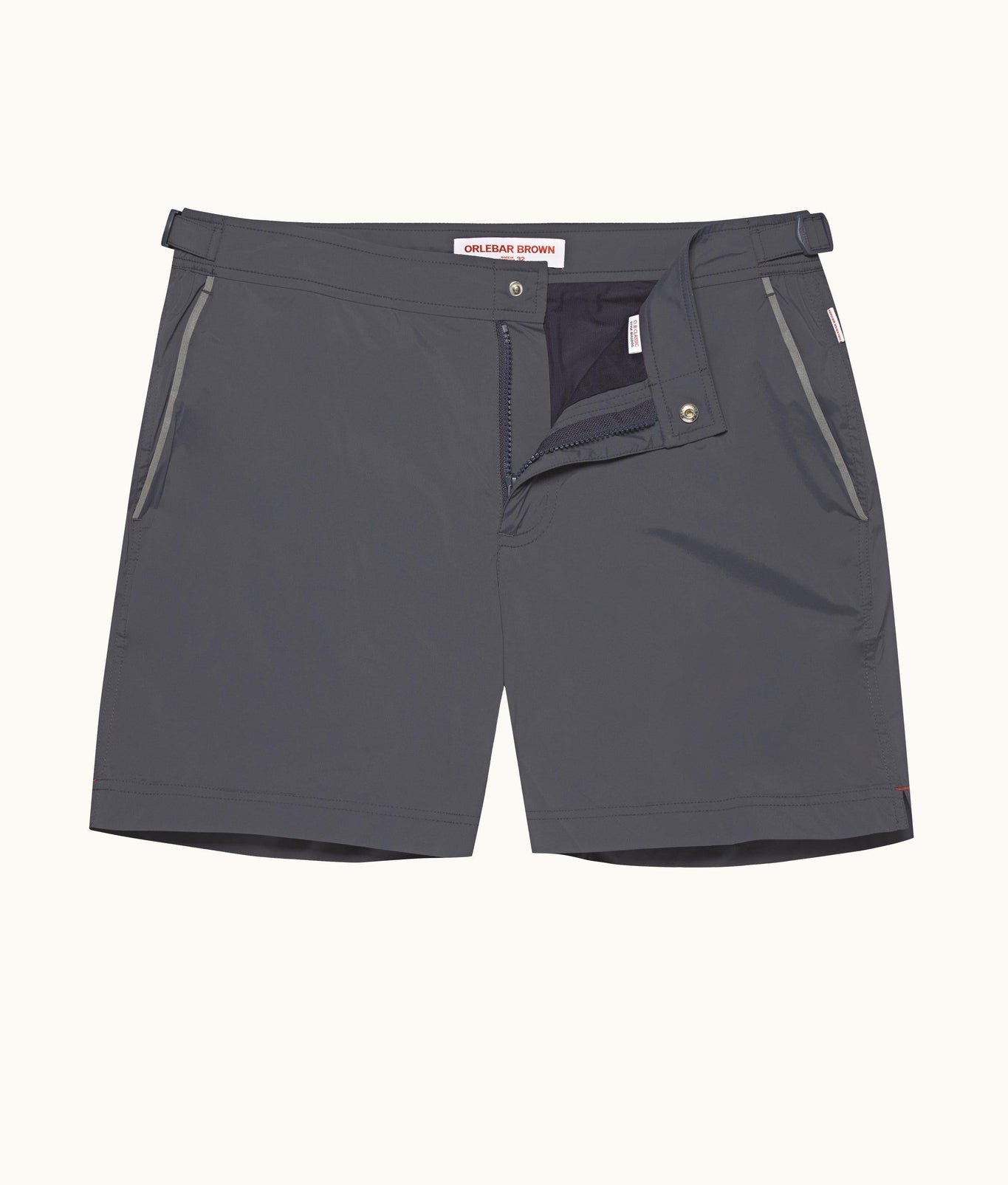 Bulldog Sport Mid-Length Swim Shorts | Piranha Grey