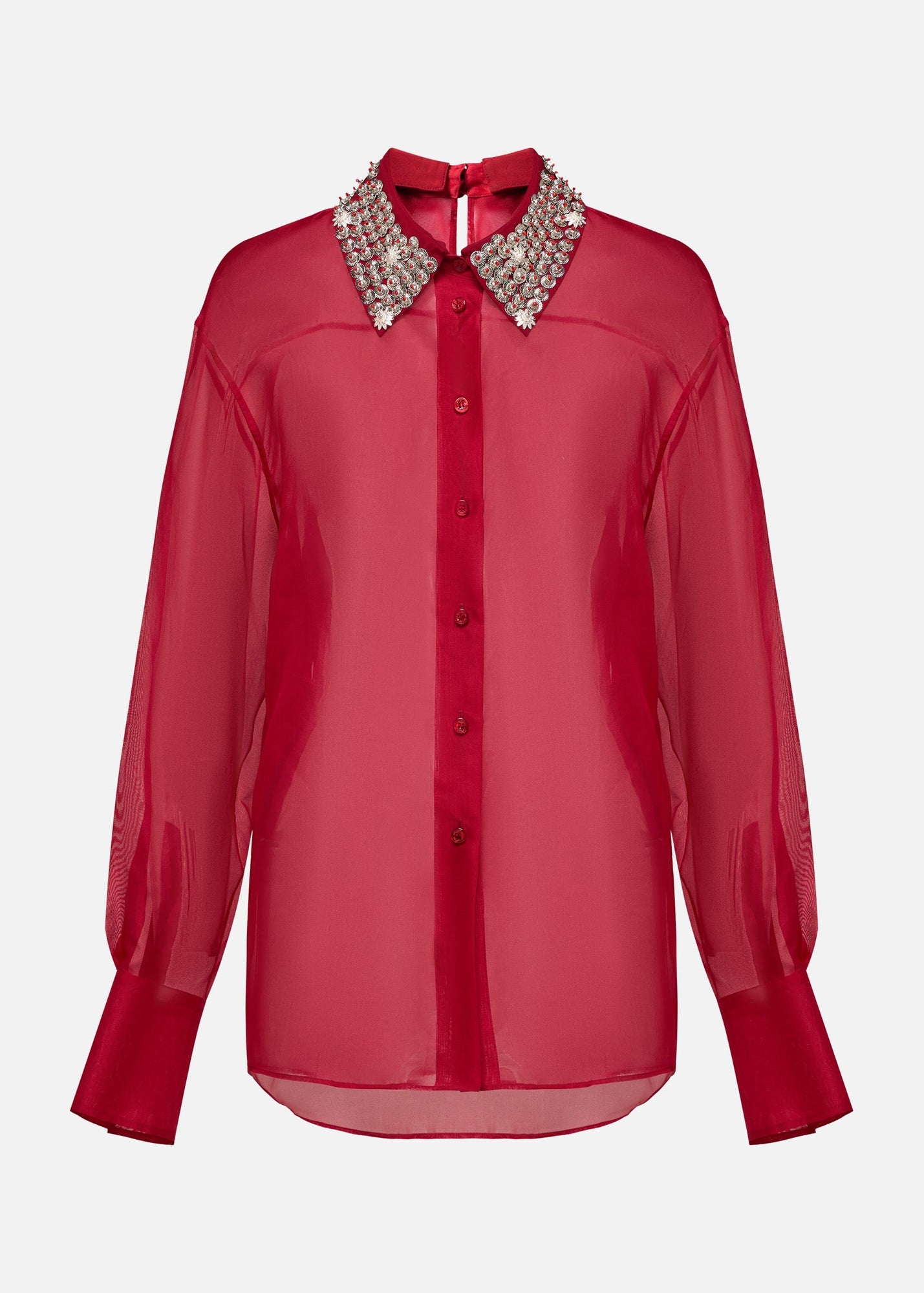 Button-Down Shirt | Red
