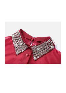 Button-Down Shirt | Red