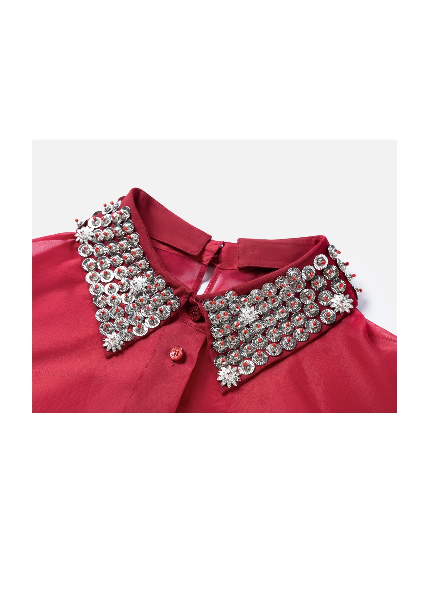 Button-Down Shirt | Red