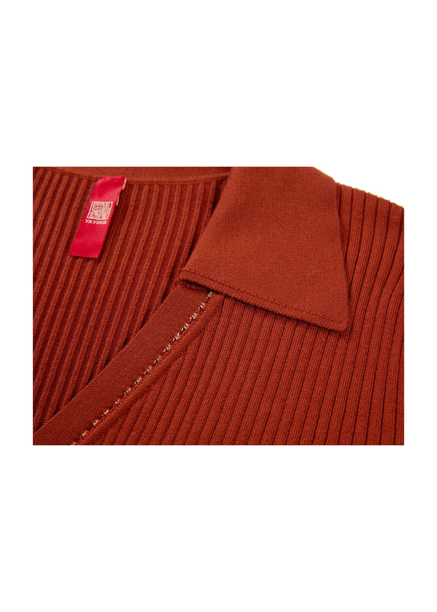 Button Cardigan | Red
